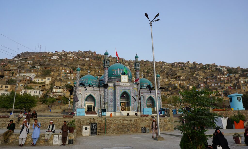 Die Blaue Moschee in Kabul